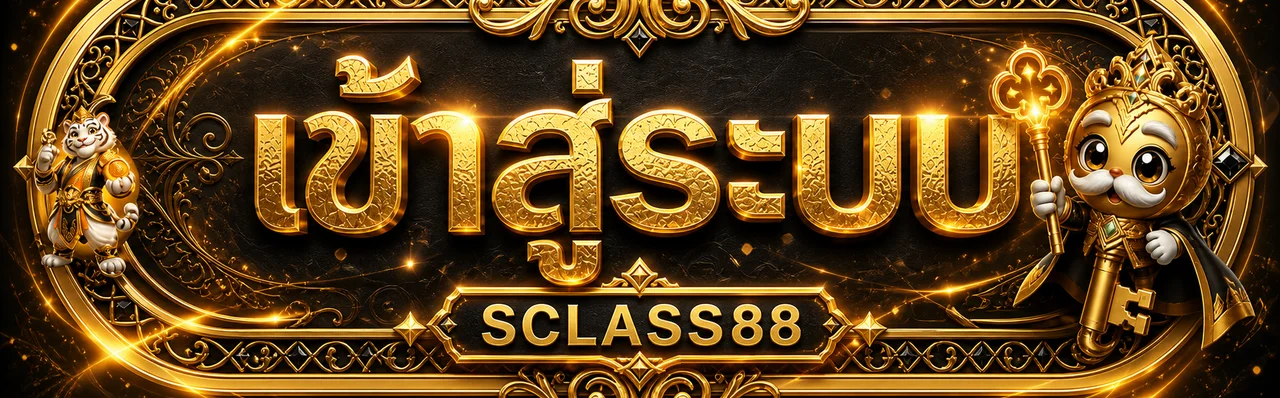 แบนเนอร์ทางเข้าและเข้าสู่ระบบ SCLASS88